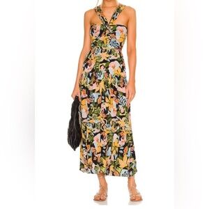 SAYLOR Multicolor Floral Maxi Dress